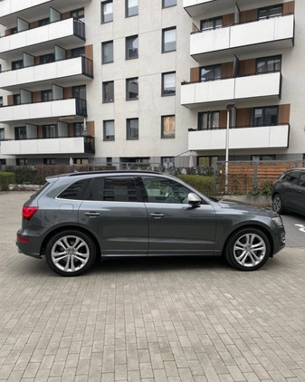 Audi SQ5 cena 118000 przebieg: 154500, rok produkcji 2015 z Warszawa małe 92